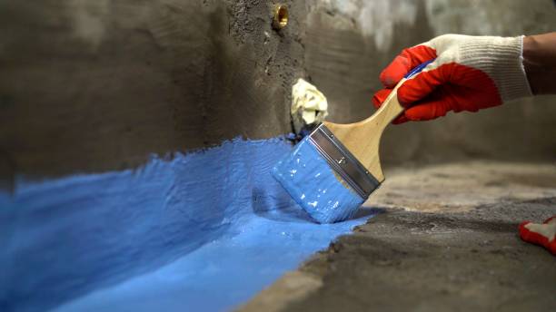 Commercial Wet Basement Repair project at a Hawthorne, NY business property by SJ Waterproofing Pros